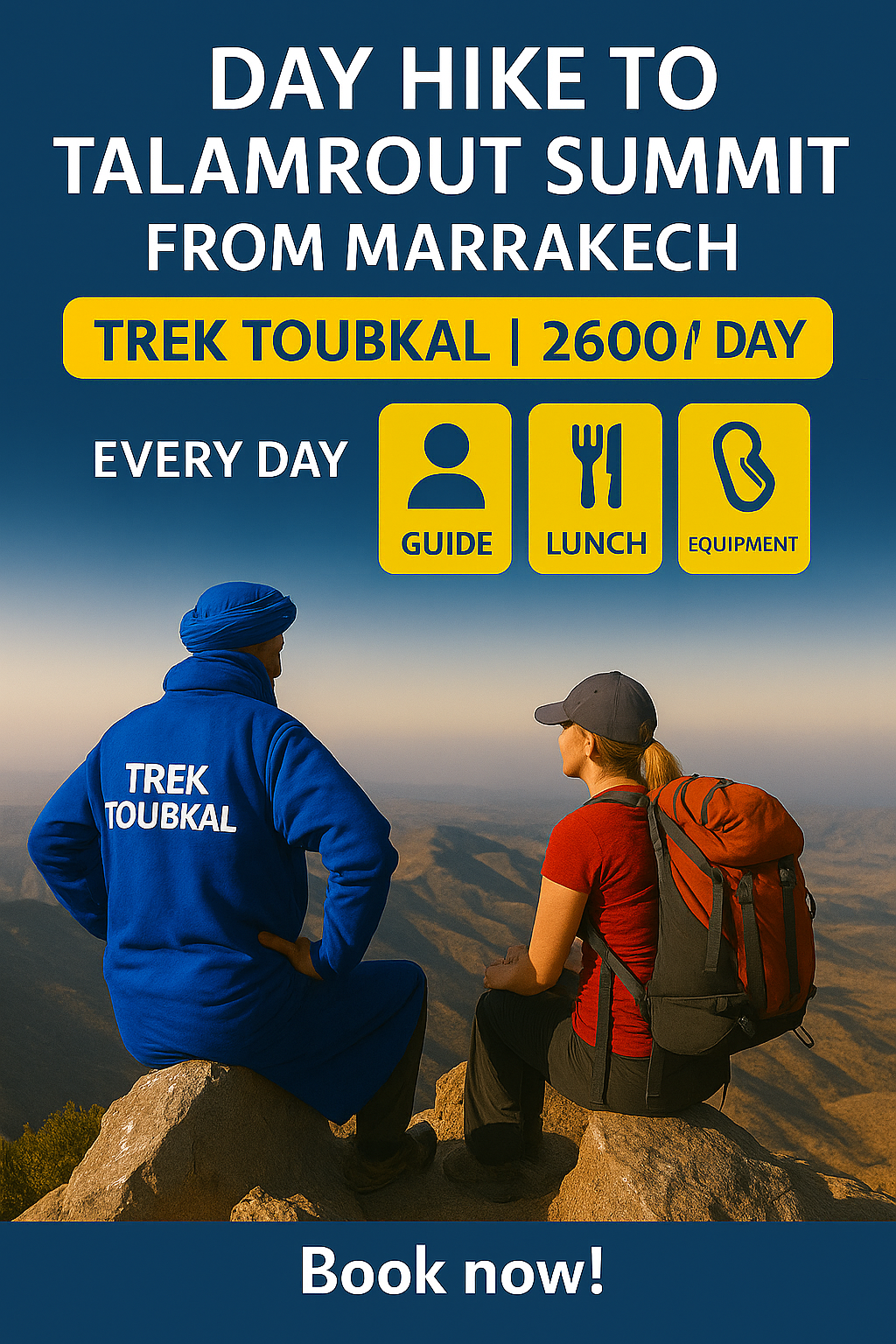 Day Hike to Talamrout Summit from Marrakech | Atlas Mountains Trek